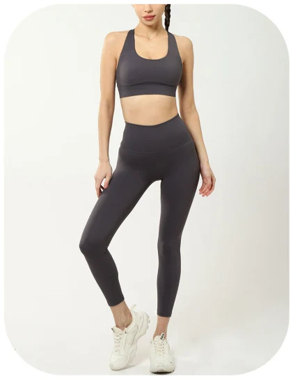 Customized Logo Ladies Fitness Clothing Workout Yoga Set Women Gym Suit Sport Wear