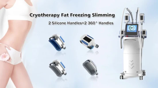 Cryo Fat Reduction Body Shaper Machine Four Handles