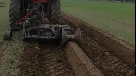 Single Side High Speed Rice Paddy Field Ridger Making Machine/Land Shaper/Build Canal